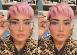 Traditional pixie cuts are very short, where modern pixies tend to have textures, side fringe, long bangs, layers and unique undercuts. Demi Lovato With Pixie Pink Pink Remains The Trendiest Color Even In 2021 World Stock Market