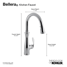 Bellera Pull Down Kitchen Faucet With