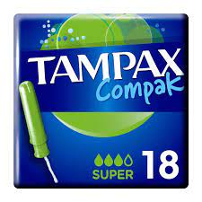 Tampax Compak Super 18 Grün |