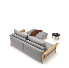 malloy wood 3 seater sofa bed innoconcept