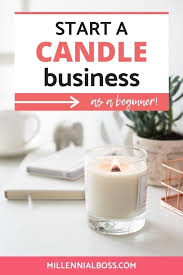 how to start a candle business in 5