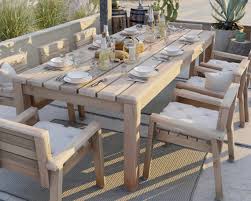 Outdoor Dining Table And 8 Chair