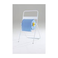 Free Standing Blue Roll Dispenser