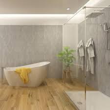 Concrete Bathroom Shower Wall Panel