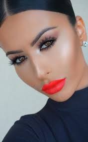 Here you may to know how to do makeup basic. Easy Makeup At Home Orange Lipstick Makeup Simple Makeup Makeup At Home
