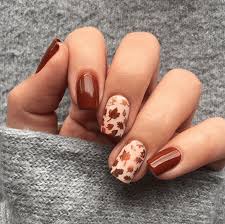 These fall nail art ideas are perfect for beginner and advanced nail artists. Fall Nail Design Ideas That Are Totally On Trend Moosie Blue Cute Nails For Fall Fall Gel Nails Thanksgiving Nails