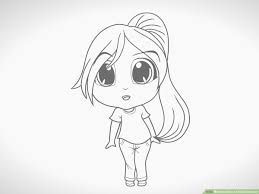 How to draw chibi elsa. How To Draw A Chibi Character 12 Steps With Pictures Wikihow
