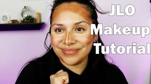 lets try jlo makeup tutorial under