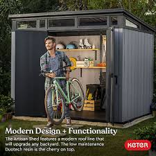 Keter Artisan 9x7 Foot Outdoor Shed W