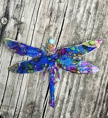 Dragonfly Ornament Recycled Aluminum