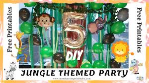 diy jungle theme party free
