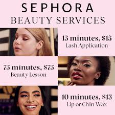 sephora beauty services eastview mall