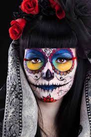 sugar skull makeup ideas for halloween