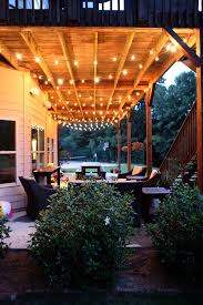 Hanging Lights Under Your Outdoor Patio