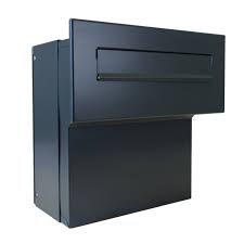 Wall Letterbox Powder Coated Black
