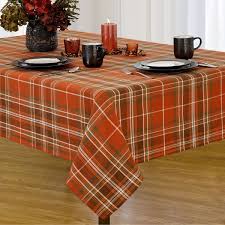 plaid tablecloth