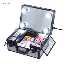 2021 portable gold color makeup box