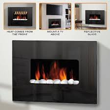 Electric Fire Fireplace Wall Mounted