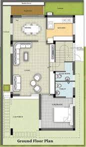 1200sqft East Facing Duplex Floor Plan