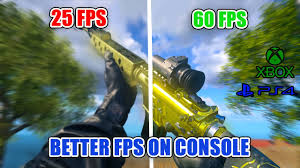 boost your fps on warzone console ps4