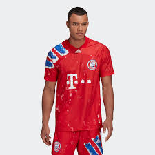 Fc bayern münchen with efootball pes. Adidas Fc Bayern Munchen Human Race Trikot Rot Adidas Deutschland