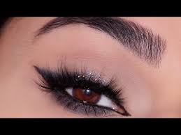 glitter eye makeup tutorial