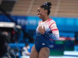 simone biles was all smiles after