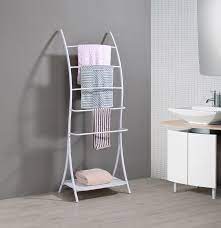 5 tier bathroom towel rack