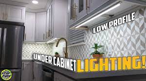 low profile under cabinet led lighting