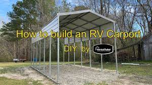 Building an rv carport is something that any diy enthusiast should be able to manage without much of a problem. Rv 101 How To Build An Rv Carport Youtube