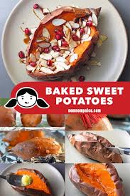baked sweet potatoes yams nom nom