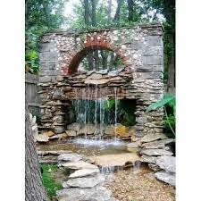 Outdoor Lake Stone Water Fountain
