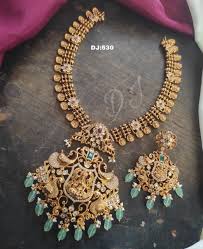 lakshmi necklace set indian