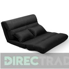 Get free shipping on qualified futon chair futons or buy online pick up in store today in the furniture department. Floor Sofa Lounge 2 Seater Futon Chair Couch Folding Recliner Metal Black