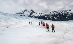 mendenhall glacier trek hiking tour in