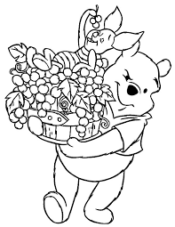 Introduce your little astronomer to earth's 'sister planet' venus! Winnie The Pooh Carrying Grapes And Piglet Coloring Pages Color Luna
