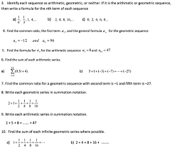 Arithmetic Or Geometric Sequence