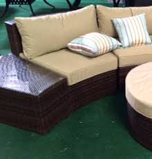 Outdoor Sofa 6pcs Sectional Wicker