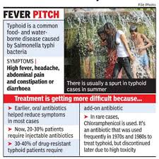 Typhoid Drug Resistance Making Typhoid Tough To Treat The