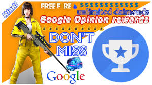 Surveycake 讓做問卷就像 a piece of cake! Google Opinion Rewards Tips More Survey Free Diamond In Free Fire Battleground Hindi Youtube