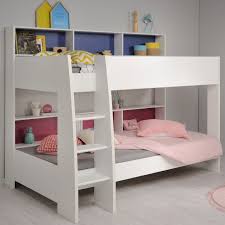 Parisot Leo Bunk Bed White With Pink
