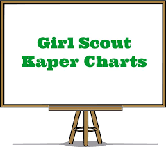 Girl Scout Kaper Charts Scout Leader