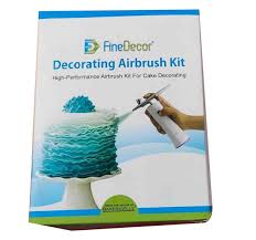 plastic cake decorating airbrush kit