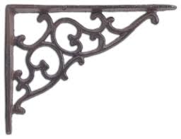 Decorative Cast Iron Wall Shelf Bracket