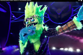 He only has one eye colored in blue and green with a black pupil. The Masked Singer Season 2 Teaser Trailer Previews More Costumes Singer Seasons Tv Seasons