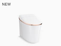 The flush is fast, but the bowl won't empty entirely. Kohler Eir K 77795 0 One Piece Intelligent Toilet Bliss Bath And Kitchen