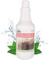 shower hard water stain remover