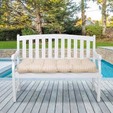 Rectangular Outdoor Patio Bench Cushion