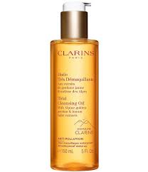 clarins total cleansing oil and makeup