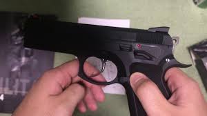 Discover the imported air gus in india. Airsoft Gun Malaysia Cz Sp 01 Shadow Youtube